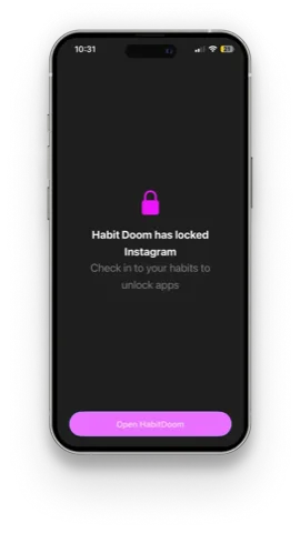 Apps are locked every midnight automatically